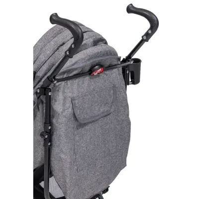 Duux Siena 0-3 Yaş Hafif Puset Baston Bebek Arabası Tam Yatar – Ön Barlı Gri - 17