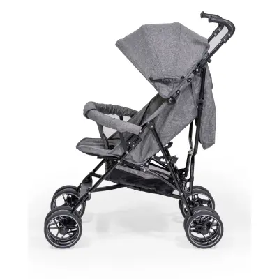 Duux Siena 0-3 Yaş Hafif Puset Baston Bebek Arabası Tam Yatar – Ön Barlı Gri - 21