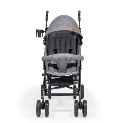 Duux Siena 0-3 Yaş Hafif Puset Baston Bebek Arabası Tam Yatar – Ön Barlı Gri - 15