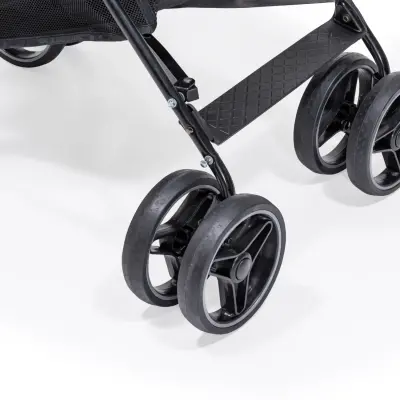 Duux Siena 0-3 Yaş Hafif Puset Baston Bebek Arabası Tam Yatar – Ön Barlı Gri - 28