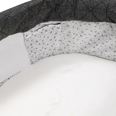 Duux Terra Anne Yanı Ahşap Beşik Anrasit - 5