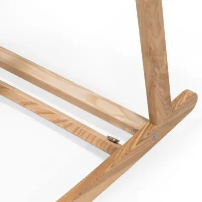 Duux Terra Anne Yanı Ahşap Beşik Gri - 6