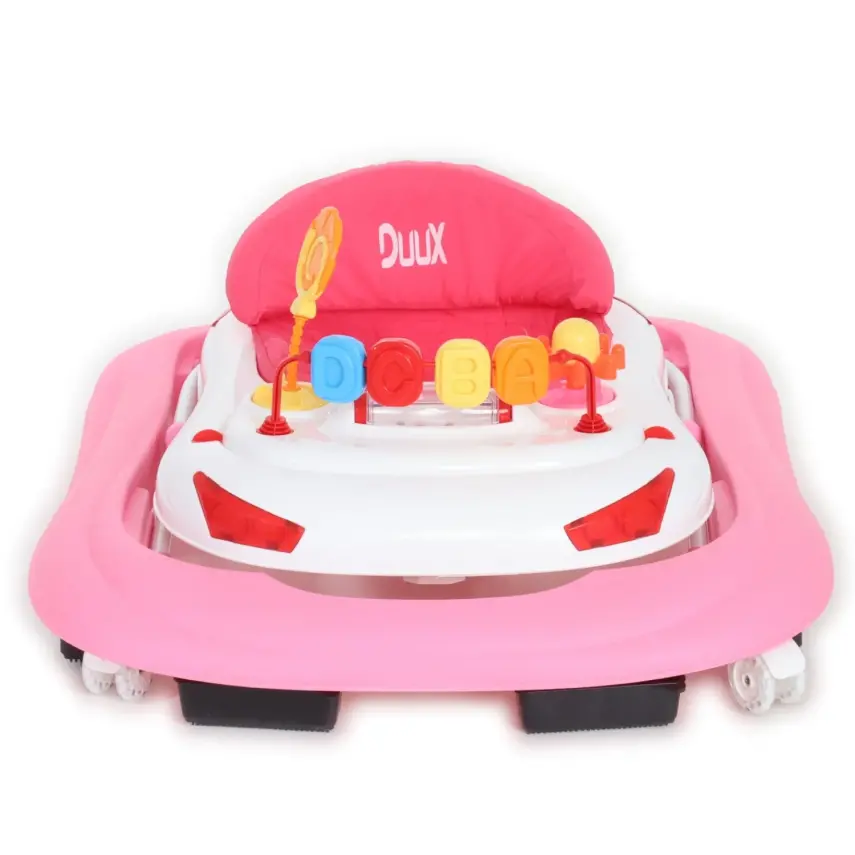 Duux Tobby Oyuncaklı Müzikli 3 Kademeli Örümcek Bebek Yürüteci Beyaz - 3