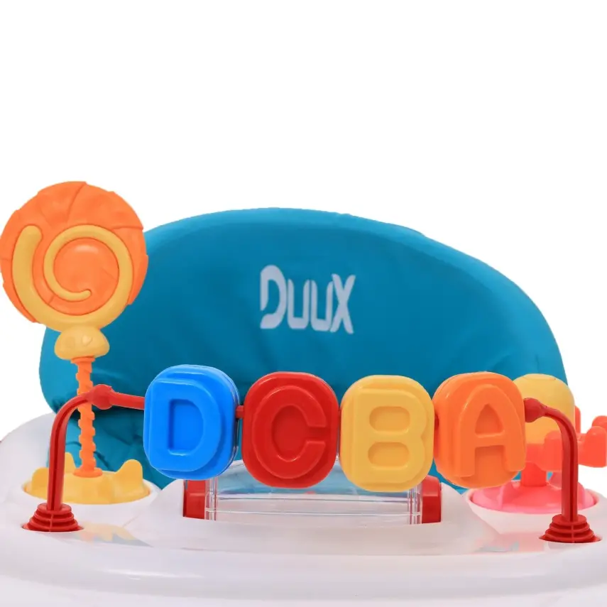 Duux Tobby Oyuncaklı Müzikli 3 Kademeli Örümcek Bebek Yürüteci Beyaz - 6