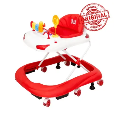 Duux Tobby Yürüteç Kırmızı Beyaz