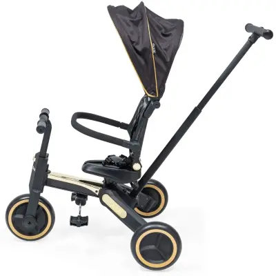 Duux Trike 7 in 1 Katlanır Üç Tekerlekli Çocuk Bisikleti Siyah - 2