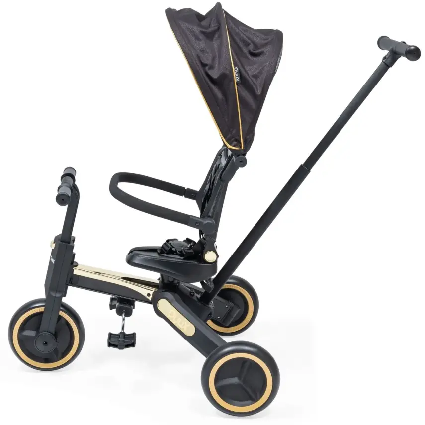 Duux Trike 7 in 1 Katlanır Üç Tekerlekli Çocuk Bisikleti Siyah - 2