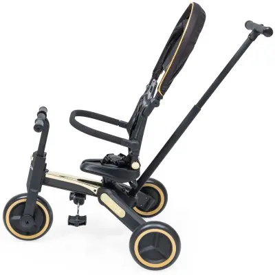 Duux Trike 7 in 1 Katlanır Üç Tekerlekli Çocuk Bisikleti Siyah - 4