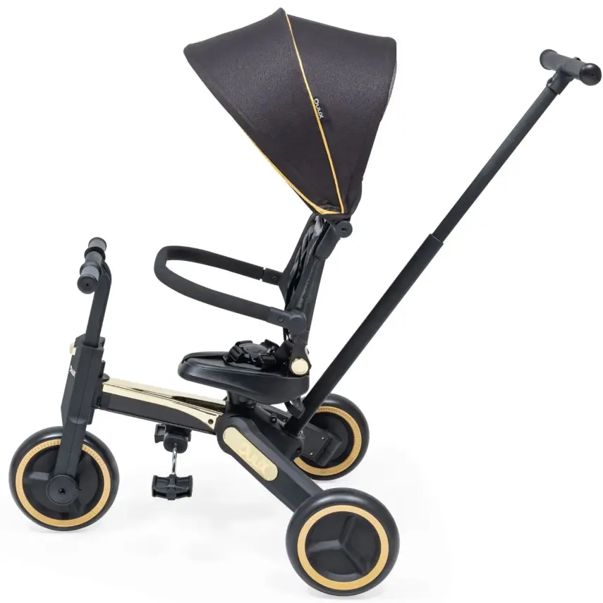 Duux Trike 7 in 1 Katlanır Üç Tekerlekli Çocuk Bisikleti Siyah - 9
