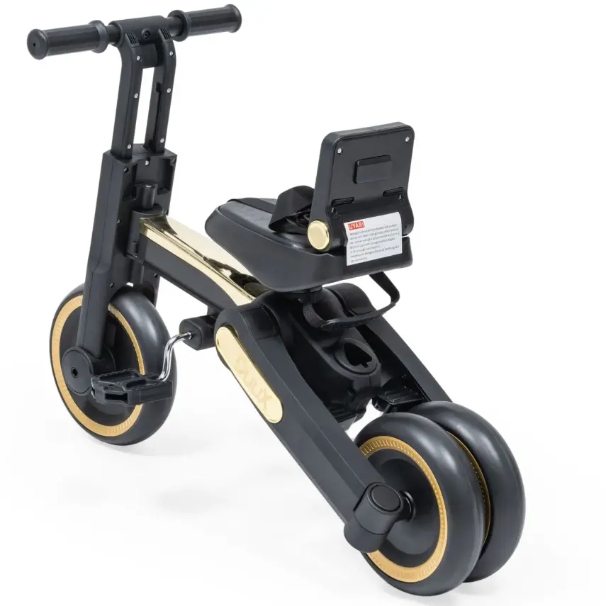 Duux Trike 7 in 1 Katlanır Üç Tekerlekli Çocuk Bisikleti Siyah - 15