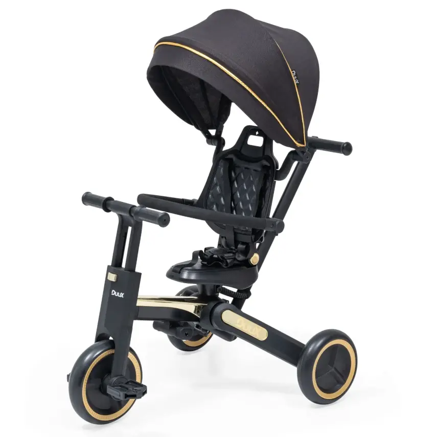 Duux Trike 7 in 1 Katlanır Üç Tekerlekli Çocuk Bisikleti Siyah - 1