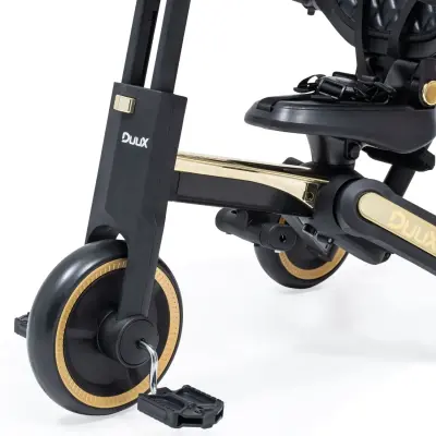 Duux Trike 7 in 1 Katlanır Üç Tekerlekli Çocuk Bisikleti Siyah - 8