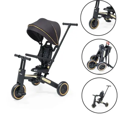Duux Trike 7 in 1 Katlanır Üç Tekerlekli Çocuk Bisikleti Siyah - 20