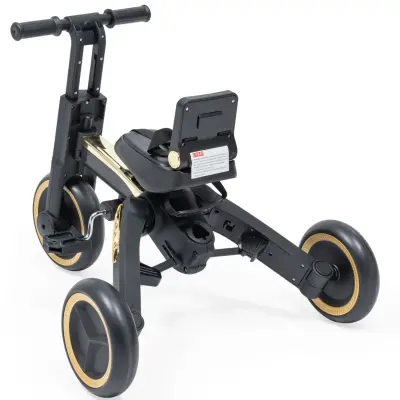 Duux Trike 7 in 1 Katlanır Üç Tekerlekli Çocuk Bisikleti Siyah - 17