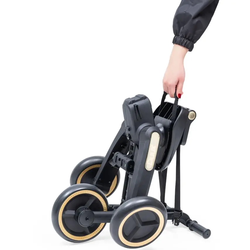 Duux Trike 7 in 1 Katlanır Üç Tekerlekli Çocuk Bisikleti Siyah - 5