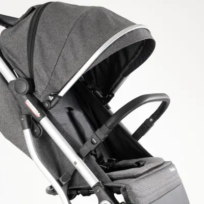 Duux Walker Tek Elle Katlanabilir Kabin Bebek Arabası Antrasit - 14