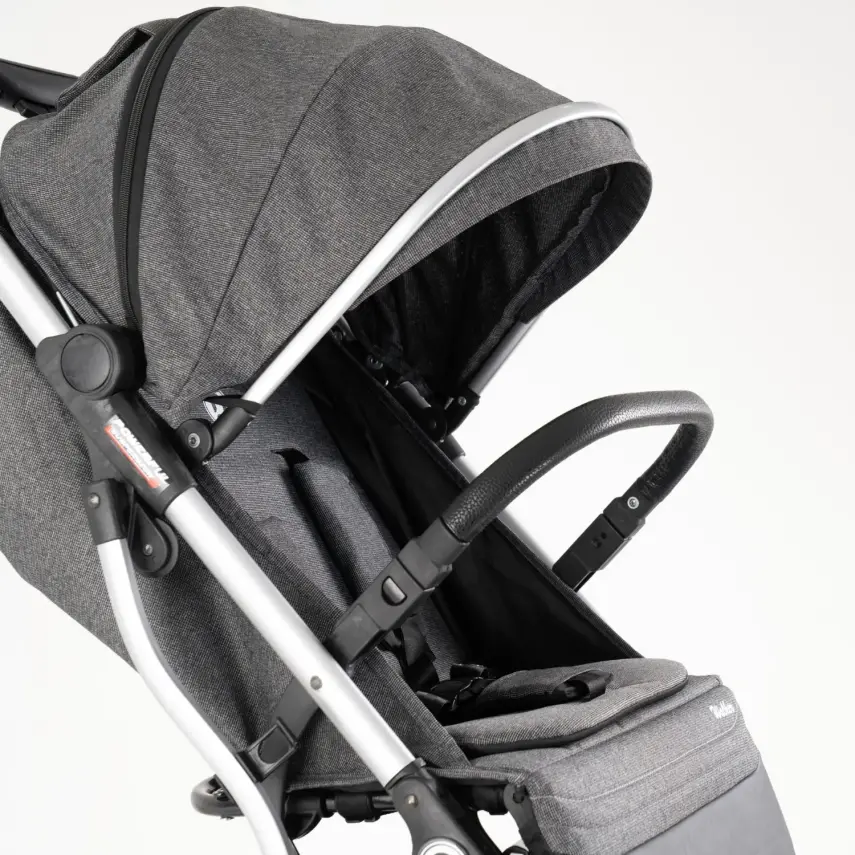 Duux Walker Tek Elle Katlanabilir Kabin Bebek Arabası Antrasit - 14