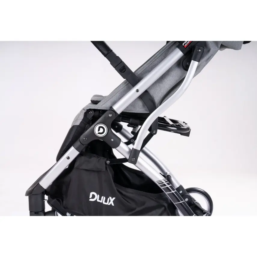 Duux Walker Tek Elle Katlanabilir Kabin Bebek Arabası Gri - 4
