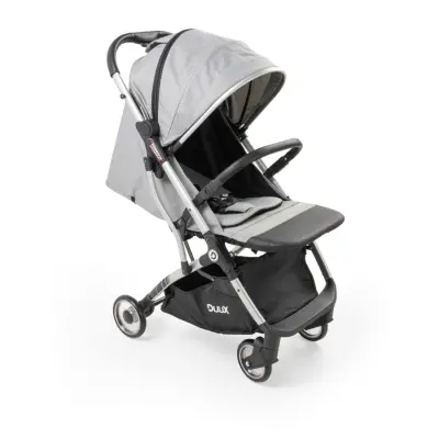 Duux Walker Tek Elle Katlanabilir Kabin Bebek Arabası Gri - 12