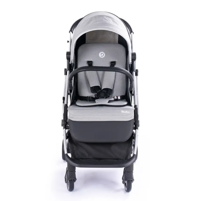 Duux Walker Tek Elle Katlanabilir Kabin Bebek Arabası Gri - 13