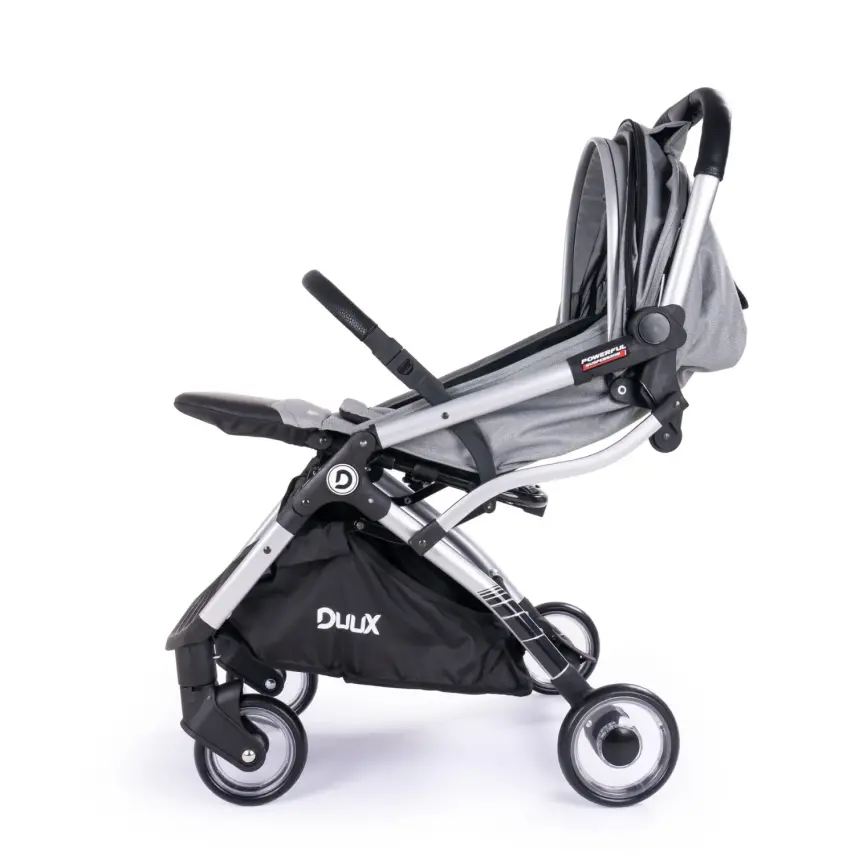 Duux Walker Tek Elle Katlanabilir Kabin Bebek Arabası Gri - 18