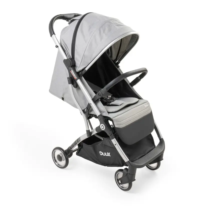 Duux Walker Tek Elle Katlanabilir Kabin Bebek Arabası Gri - 21