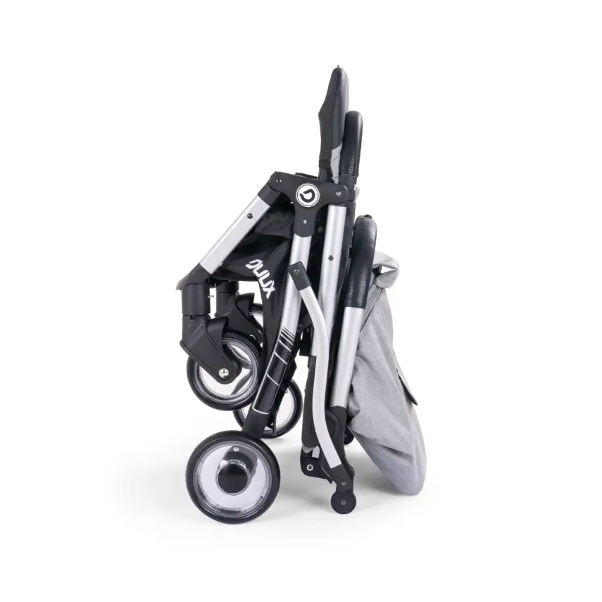 Duux Walker Tek Elle Katlanabilir Kabin Bebek Arabası Gri - 3