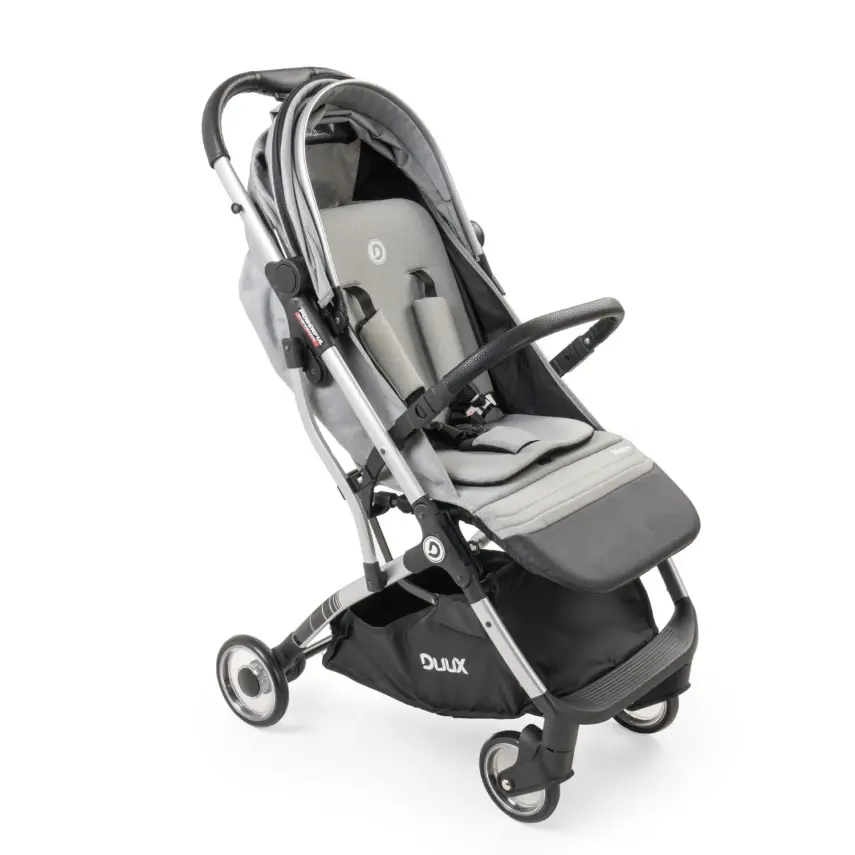 Duux Walker Tek Elle Katlanabilir Kabin Bebek Arabası Gri - 8