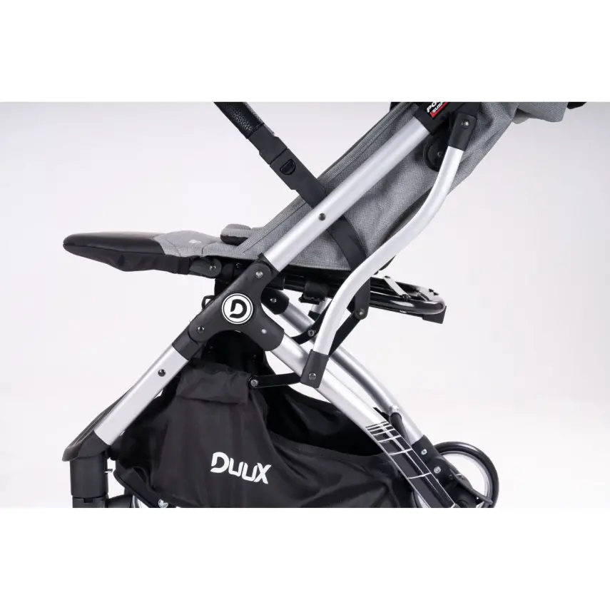 Duux Walker Tek Elle Katlanabilir Kabin Bebek Arabası Gri - 14