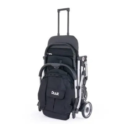 Duux Walker Tek Elle Katlanabilir Kabin Bebek Arabası Siyah - 3