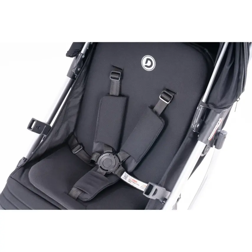 Duux Walker Tek Elle Katlanabilir Kabin Bebek Arabası Siyah - 7