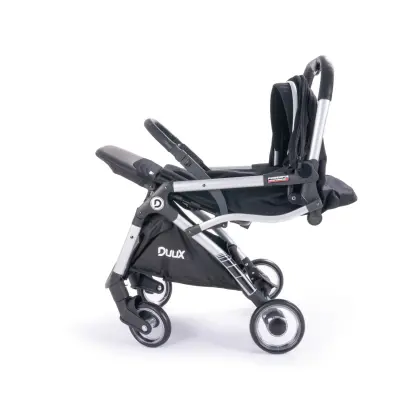 Duux Walker Tek Elle Katlanabilir Kabin Bebek Arabası Siyah - 16