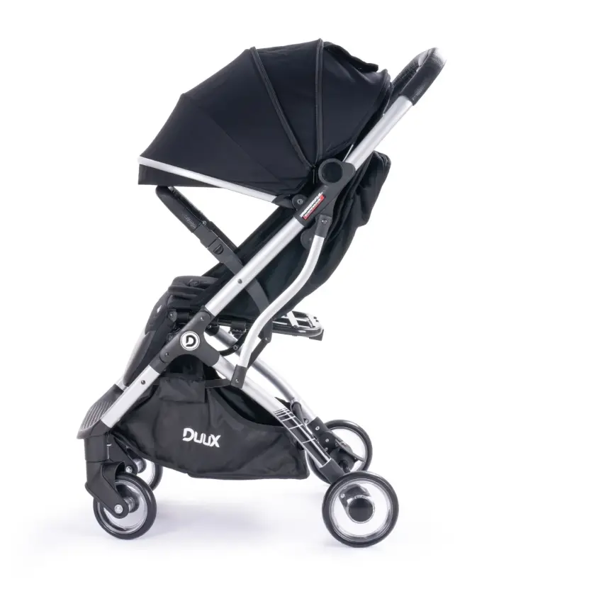 Duux Walker Tek Elle Katlanabilir Kabin Bebek Arabası Siyah - 11