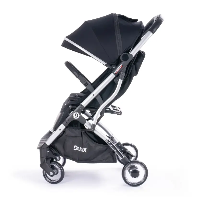 Duux Walker Tek Elle Katlanabilir Kabin Bebek Arabası Siyah - 8