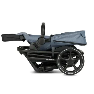 Easywalker Harvey3 Çift Yönlü Kolay Katlanabilen Konpakt Bebek Arabası Steel Blue - 4