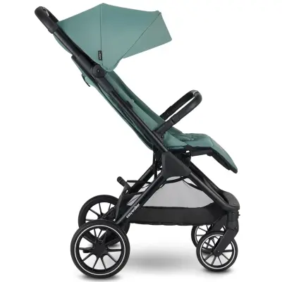 Easywalker Jackey XL Tek Tuşla Katlanabilen Kabin Boy Bebek Arabası Forest Green (1)