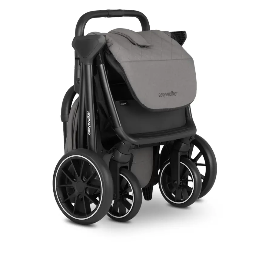 Easywalker Jackey XL Tek Tuşla Katlanabilen Kabin Boy  Bebek Arabası Marble Grey - 7
