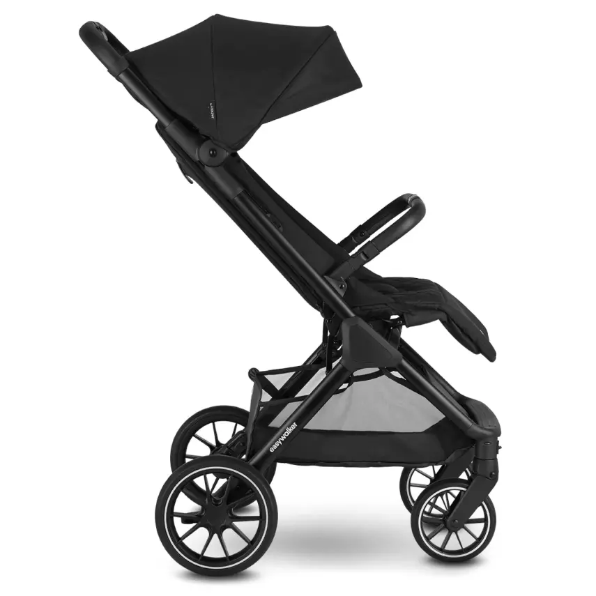 Easywalker Jackey XL Tek Tuşla Katlanabilen Kabin Boy Bebek Arabası Shadow Black - 6