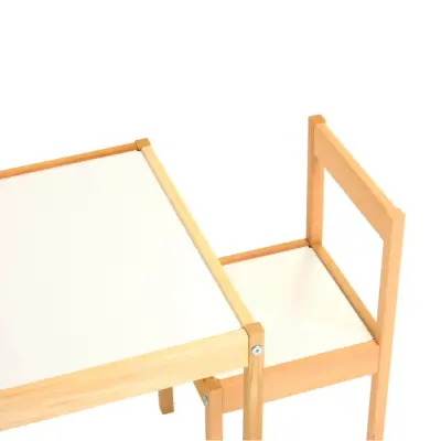 Edu Ahşap Masa Sandalye Seti - 6