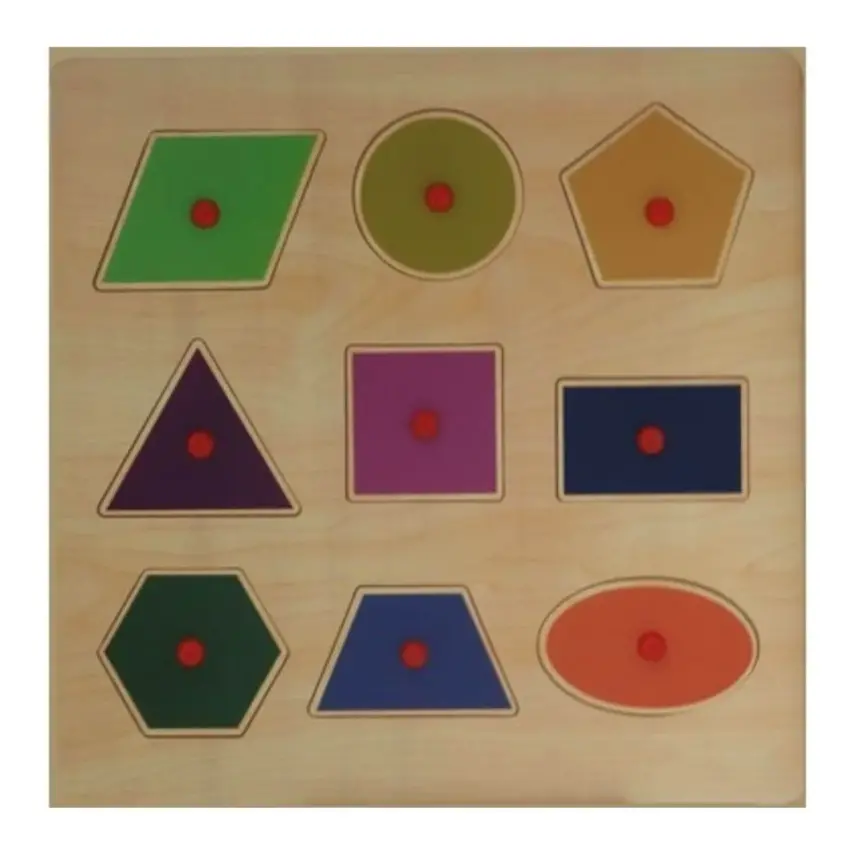 Edu Ahşap Tutmalı Geometrik Şekiller - 1