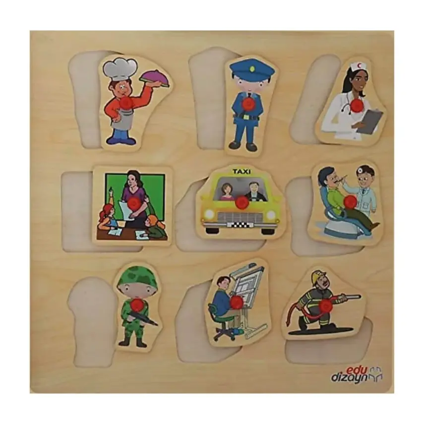 Edu Ahşap Tutmalı Meslekler - 1