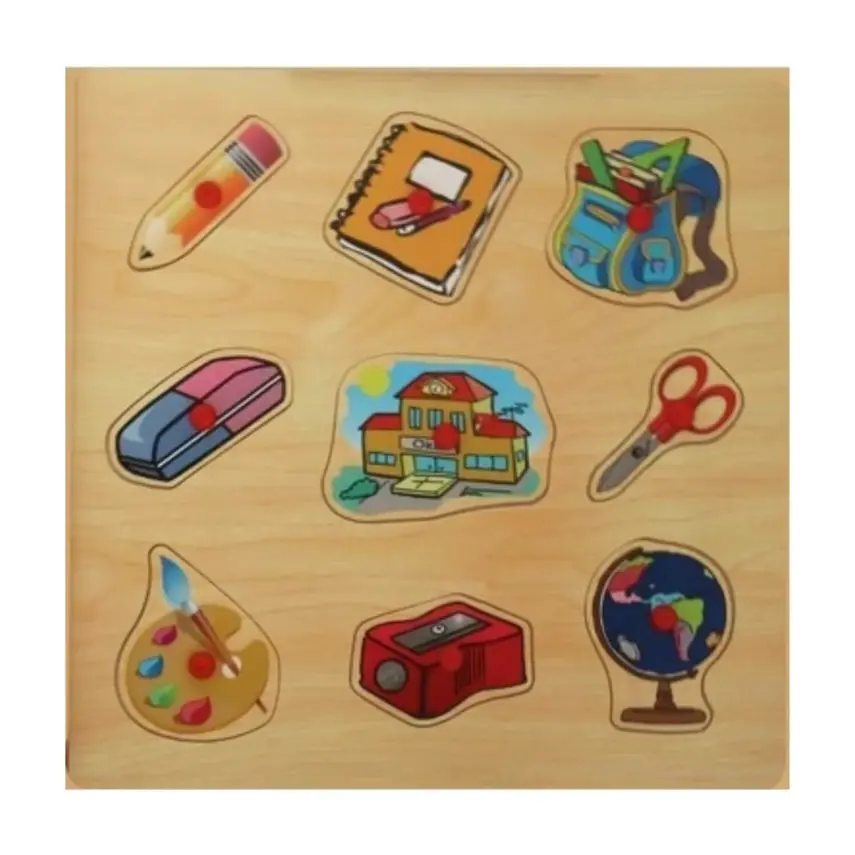 Edu Ahşap Tutmalı Okul Eşyaları - 1