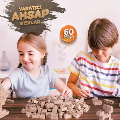 Eğitici Ahşap Blokları - 4