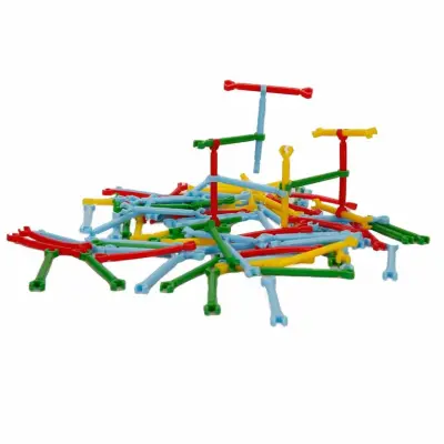 Eğitici Geometrik Şekil Ve Çubuklar  450 Prç. - 6