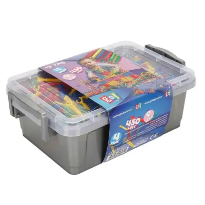 Eğitici Geometrik Şekil Ve Çubuklar  450 Prç. - 8
