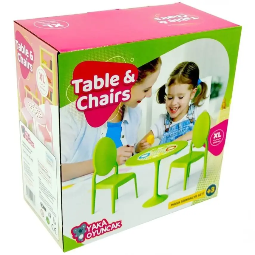 Eğlenceli Çay Partisi Masa Seti - 3