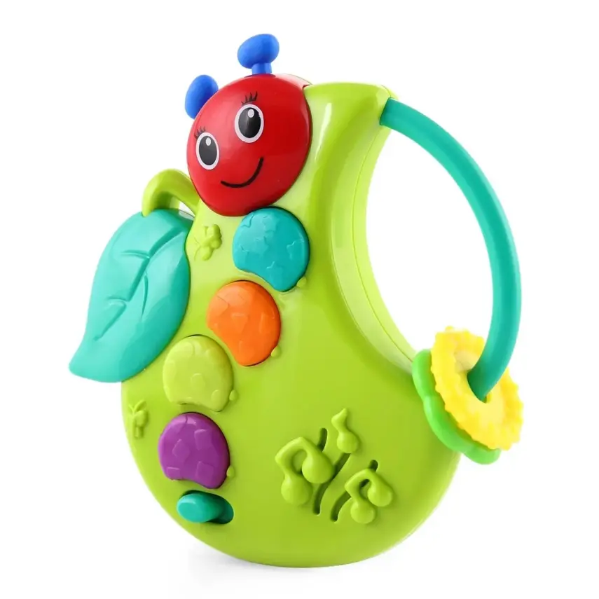 Eğlenceli Elma Tırtılı - Işıklı Müzikli Diş Kaşıyıcı ve Çıngırak - 3