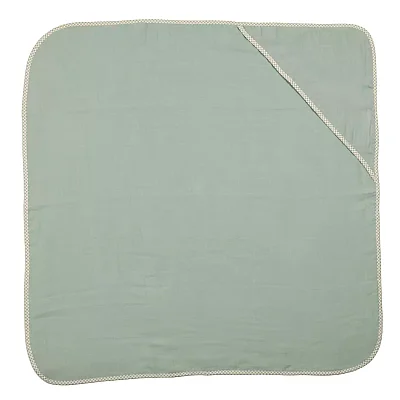 Ella Bonna Bebek Müslin %100 Pamuk Havlu Kundak 80x80cm Mint - 5