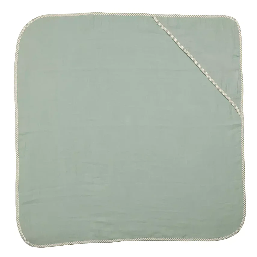 Ella Bonna Bebek Müslin %100 Pamuk Havlu Kundak 80x80cm Mint - 5