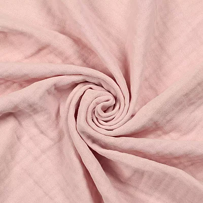 Ella Bonna Bebek Müslin %100 Pamuk Havlu Kundak 80x80cm Pembe - 7